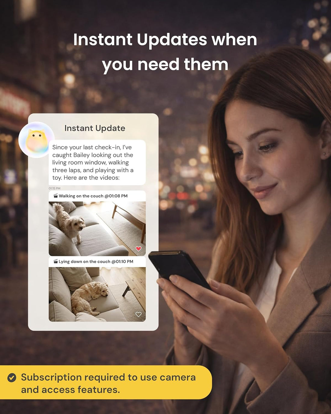 Furbo 360° Dog Camera Unlock w/Paid Plan