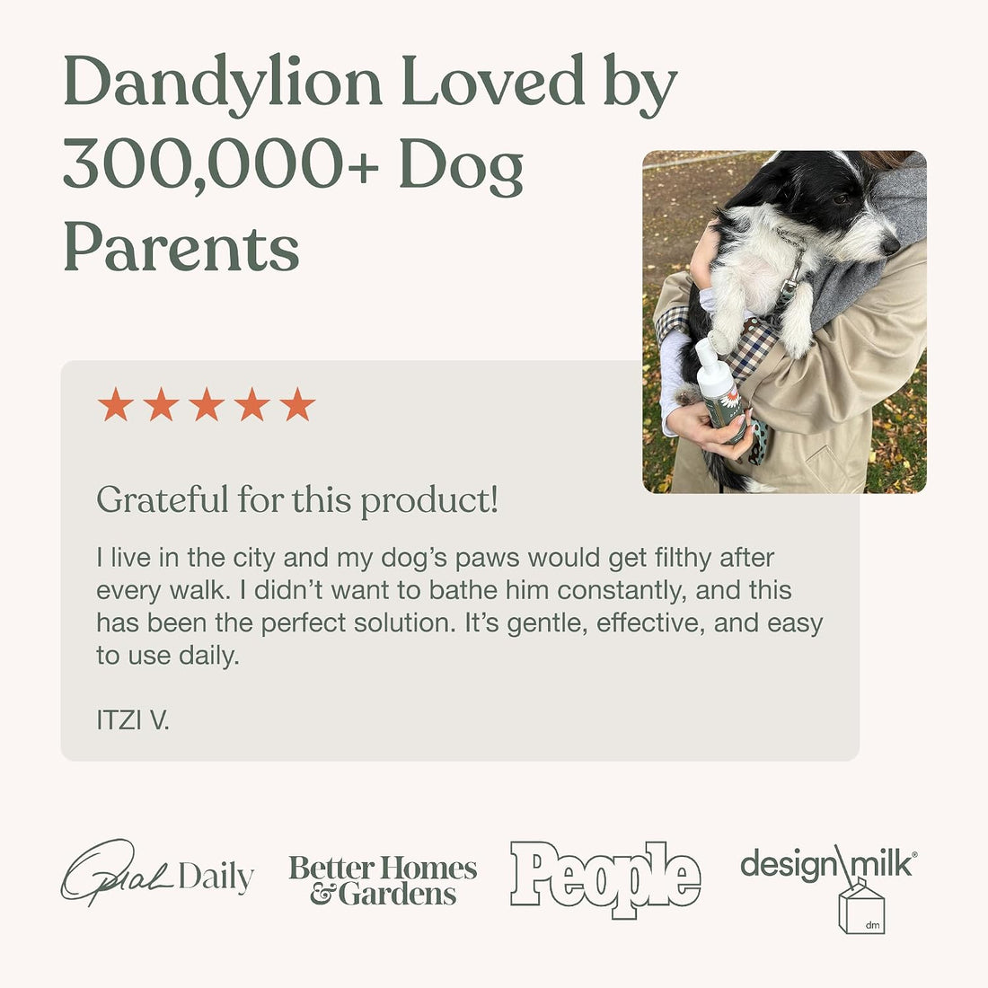 Dandylion Dog Paw Cleaner, Clean Paws, Dog Paw Washer