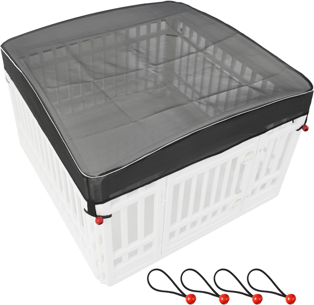 Dog Pen Cover Dog Playpen Cover for Pets,Provide Shade and Security