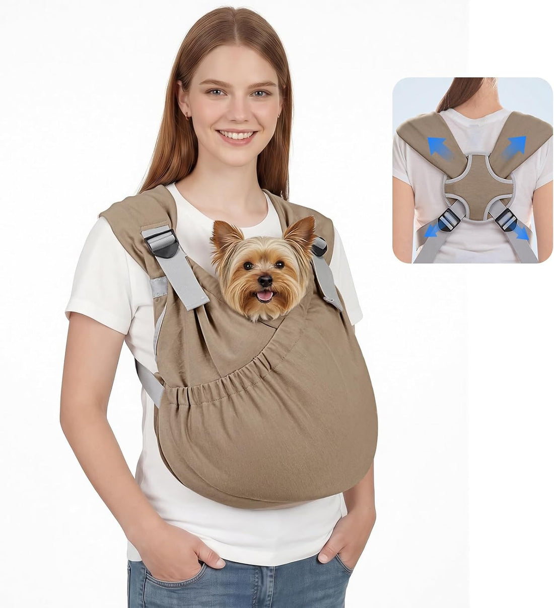 Supet Dog Sling Carrier for Pets