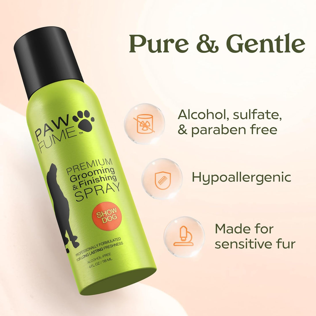 Pawfume Show Dog Shampoo & Conditioner + Grooming Spray