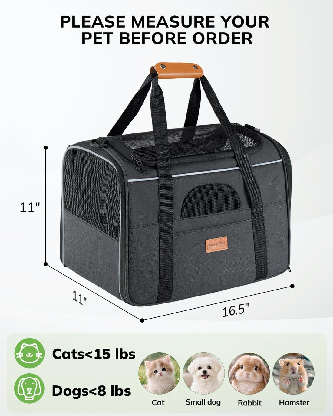 Morpilot Soft-Sided Cat Carrier