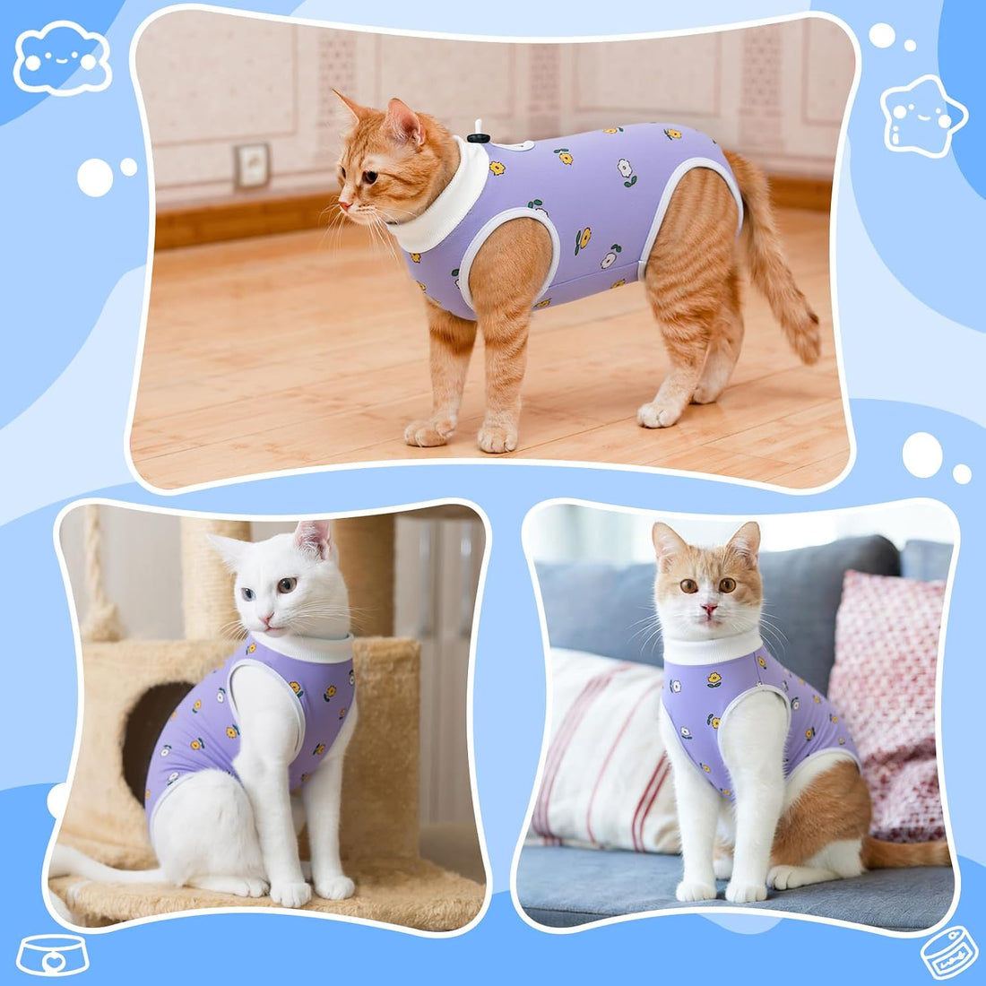 Coppthinktu Cat Recovery Suit Female