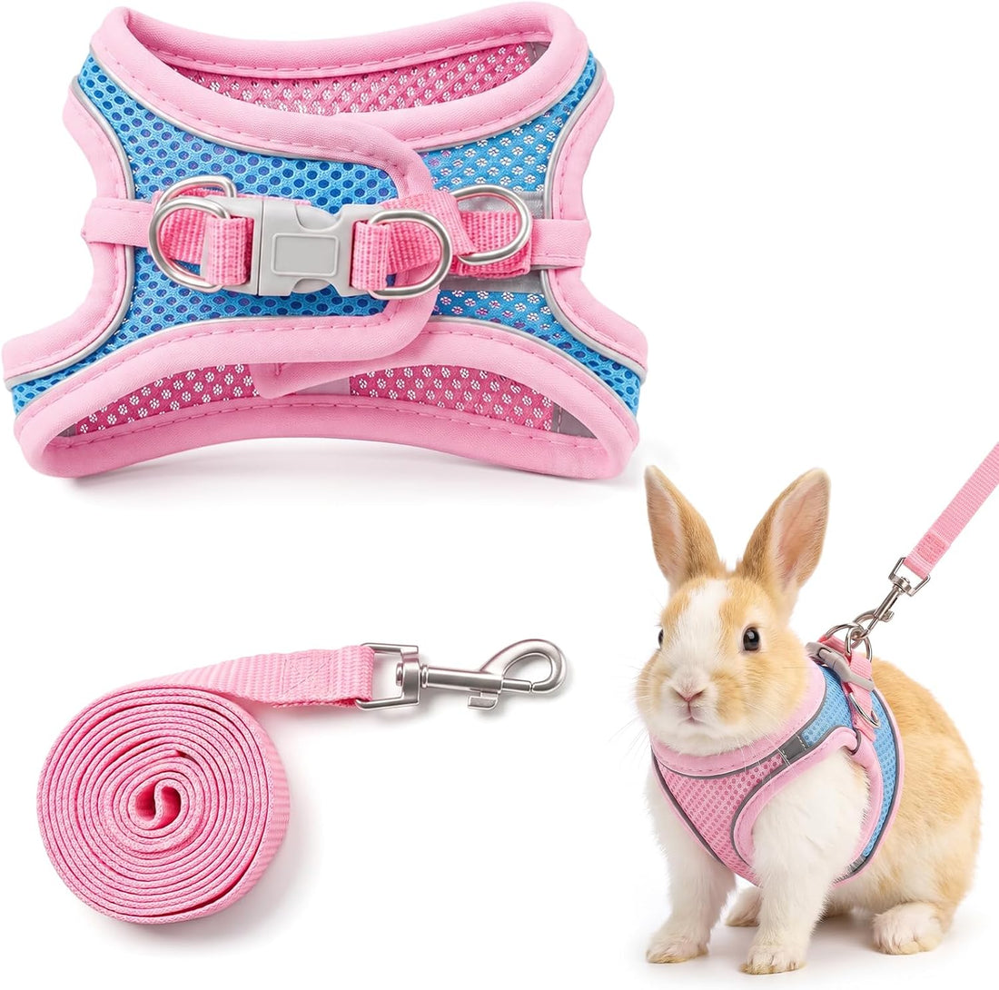 cobee Adjustable Bunny Harness and Leash Set