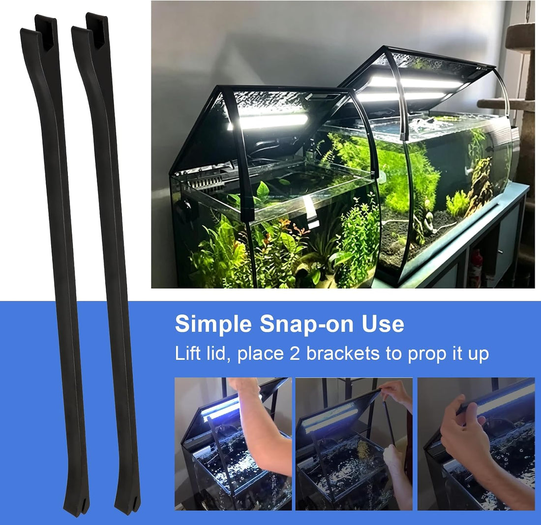 Lid Props for Fluval Flex Aquarium Fish Tank, 4 Pack Lid Support Parts