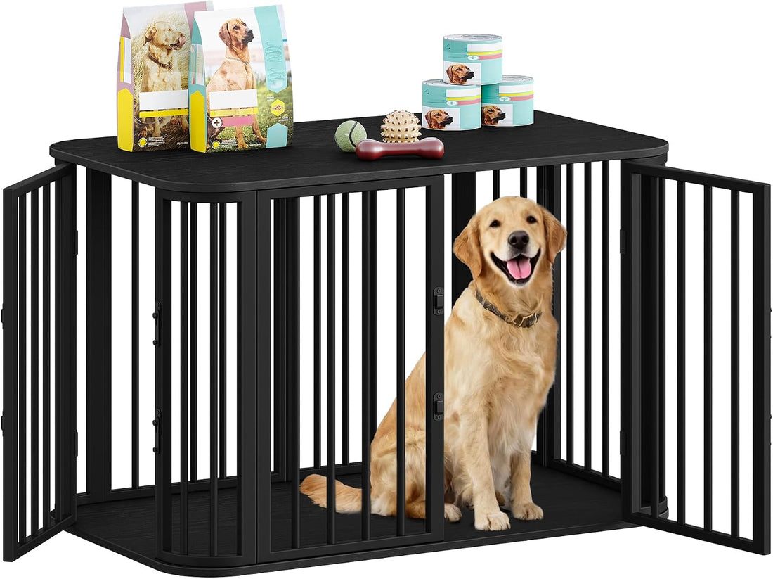 Hzuaneri 39.4 in L Dog Crate Furniture