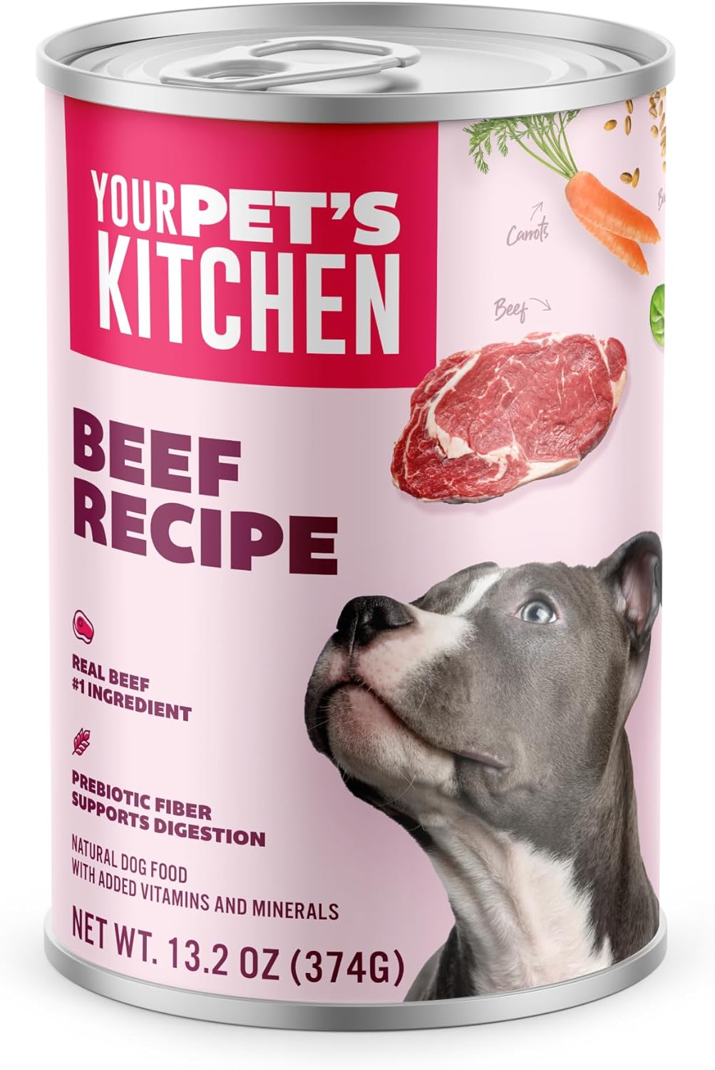 YOUR PET'S KITCHEN Beef Breakfast Hash Loaf, Adult, 13.2oz (12-Pk)
