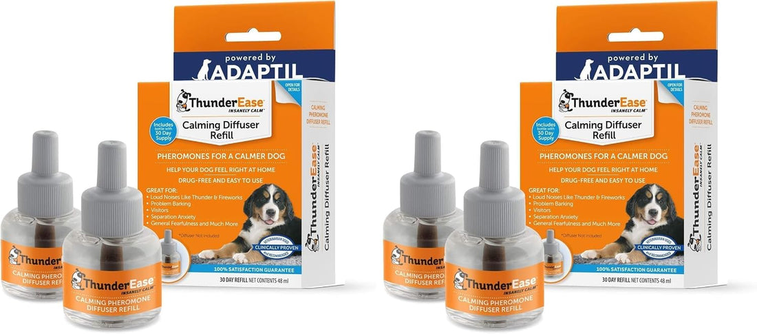 ThunderEase Dog Calming Pheromone Diffuser Refill | Powered by ADAPTIL