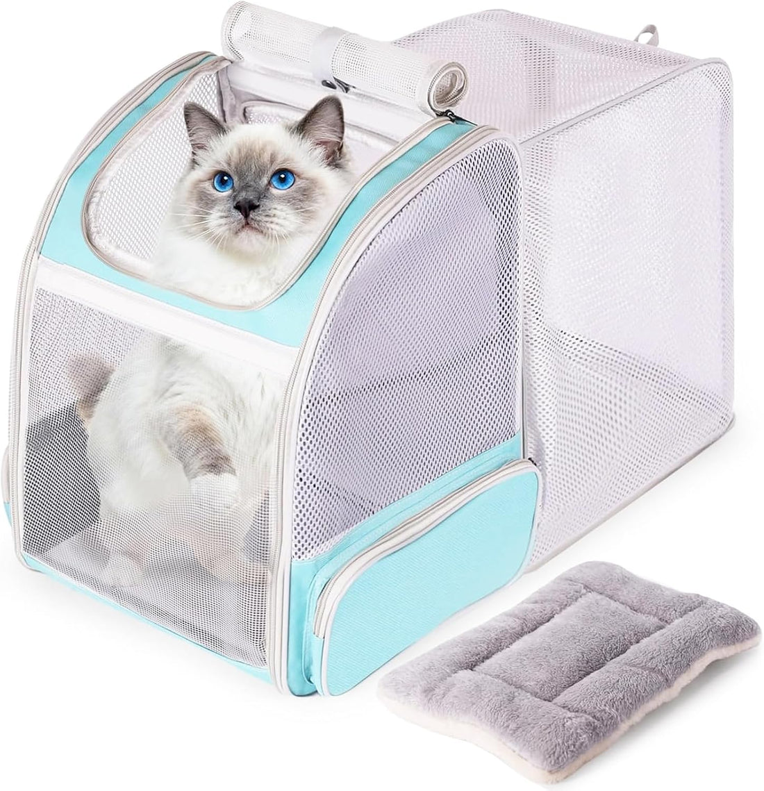 Back Extension Cat Travel Carrier Backpack