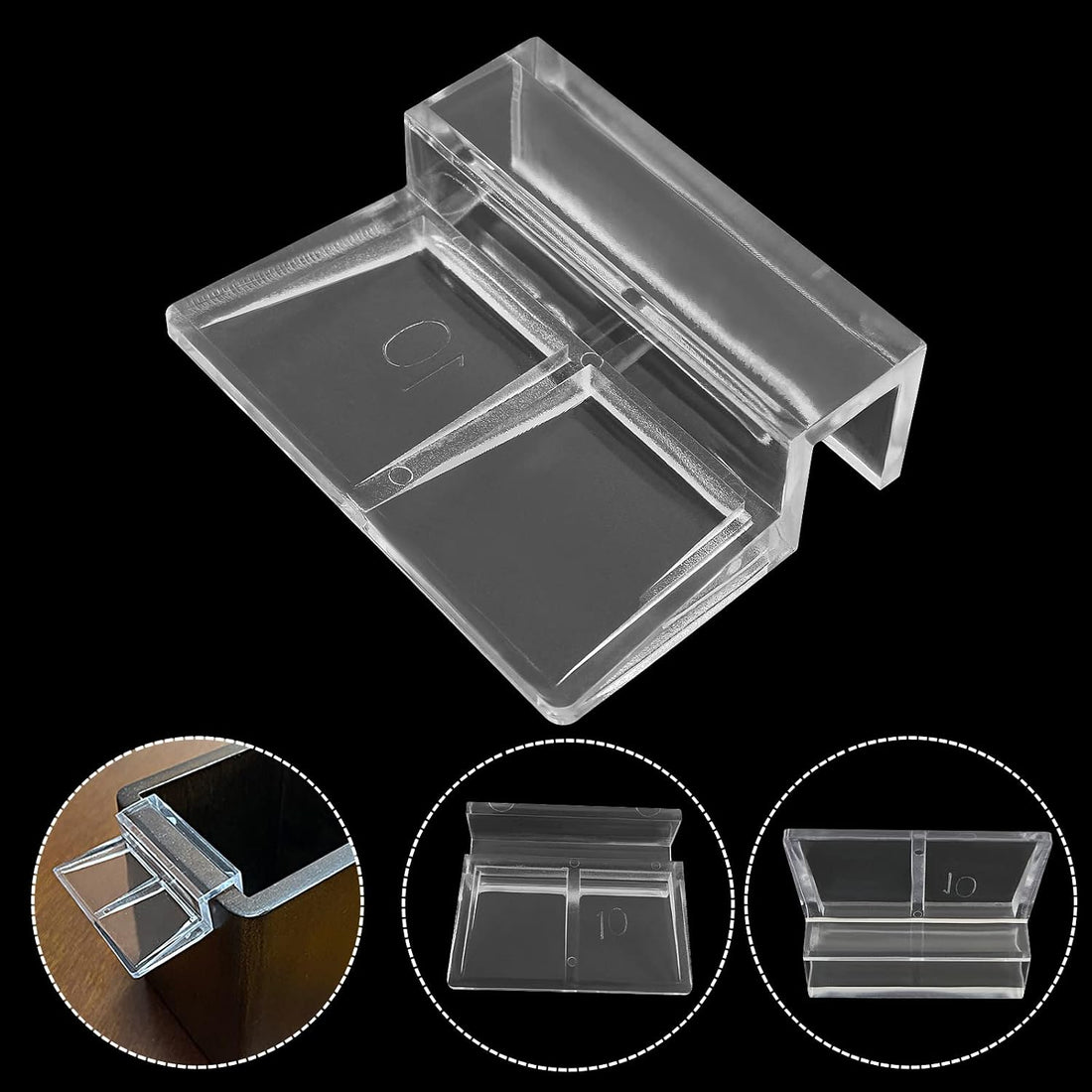 Aquarium Lid Clips, 10MM, 12 Pack
