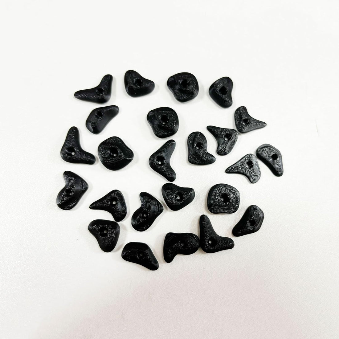 24Pcs Rock Climbing Holds for Bearded Dragons,Reptiles Toy Rock Wall
