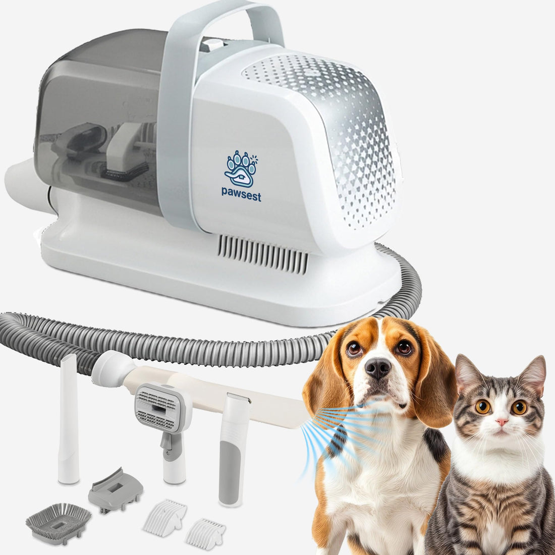 Dog Grooming Vacuum - Pet Hair Trimmer