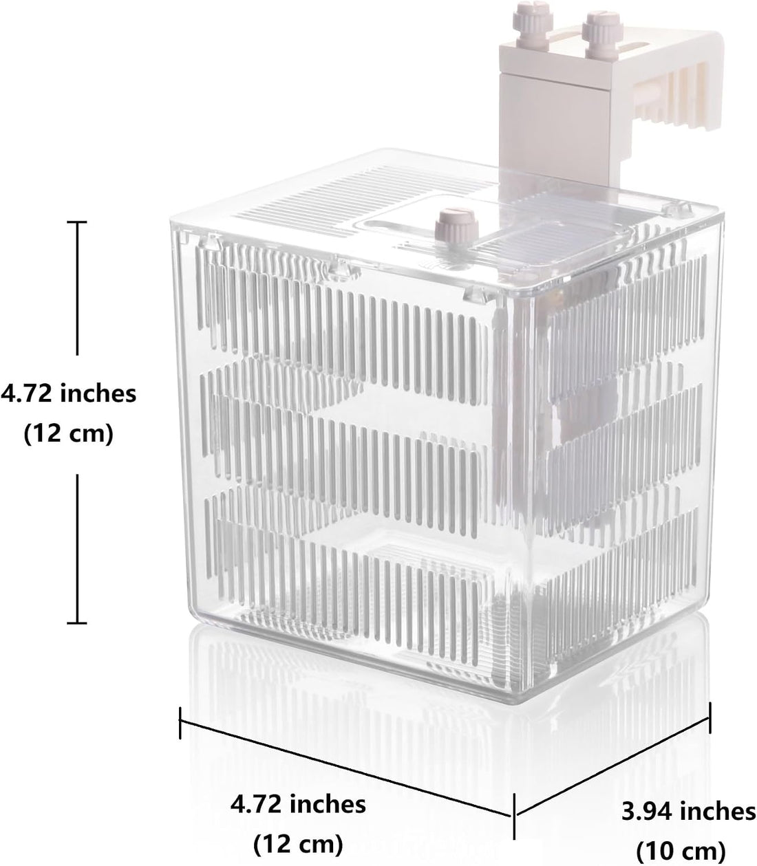 Aquarium Isolation Box, Fish Breeding Quarantine Box with Adjustable