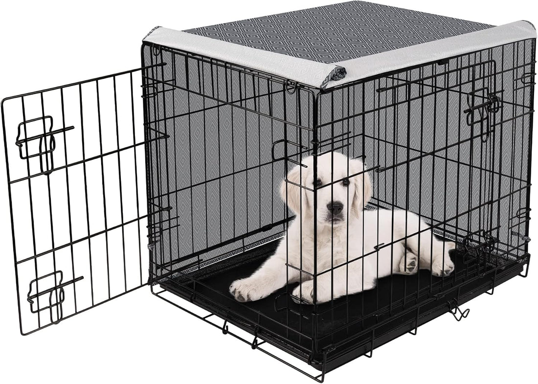 Pet Prime Dog Crate Cover for Wire Cages 30 Inch Indoor Breathable