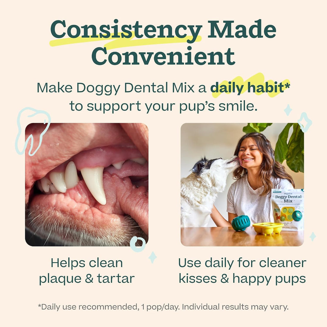 Woof Doggy Dental Pupsicle Mix