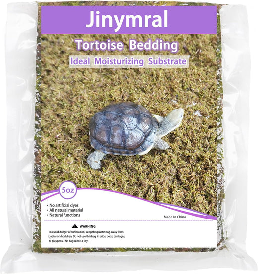 Tortoise Substrate for Burrowing – 5oz Soil Mix with Moss