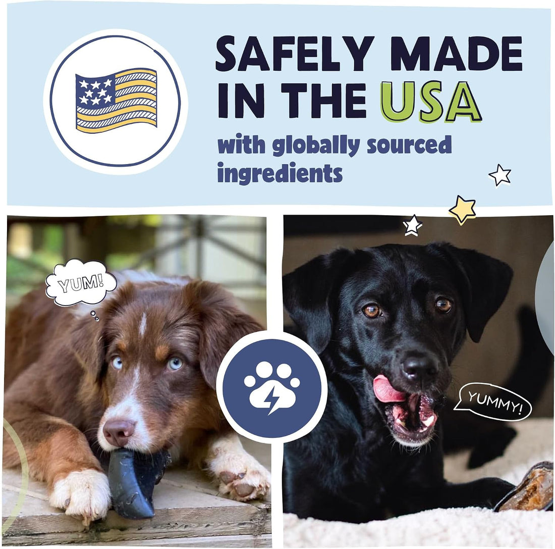 Pawstruck Peanut Butter Filled Cow Hooves for Dogs – Made in USA
