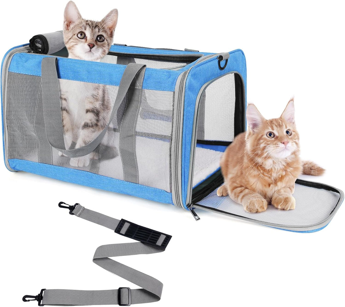Pet Carrier for Large Cats of 20 Lbs