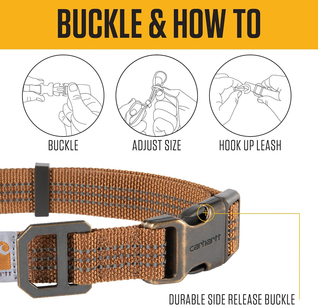 Carhartt Nylon Webbing Dog Collar