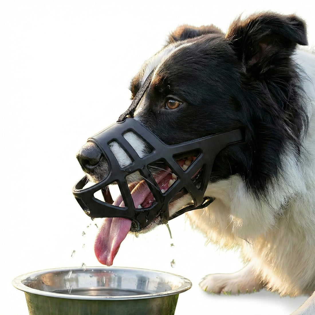 Breathable Basket Dog Muzzle for Extra Large Dogs