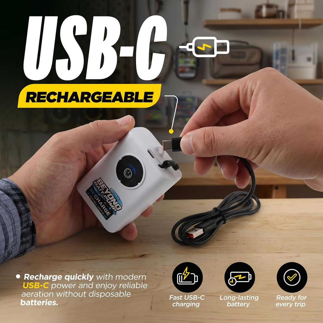 Beyond Fishing Mini Bait Pump Aerator