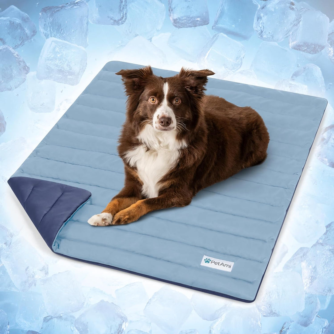 PetAmi Dog Cooling Mat Blanket Pet Pad for Small Medium Cat, Small