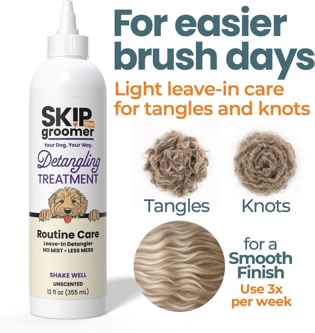 Detangling Treatment for Dogs