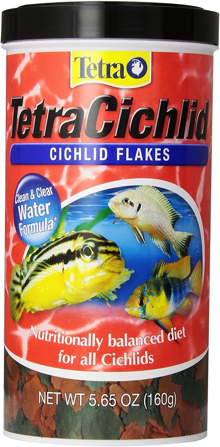 Tetra Tetra Cichlid Large Flake Food 5.65oz