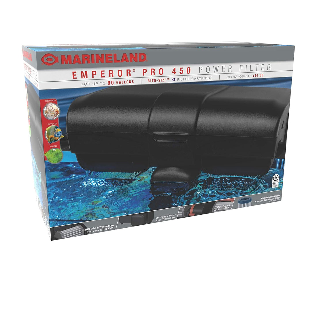 Marineland Bio-Wheel Penguin 200 GPH Power Aquarium Filter