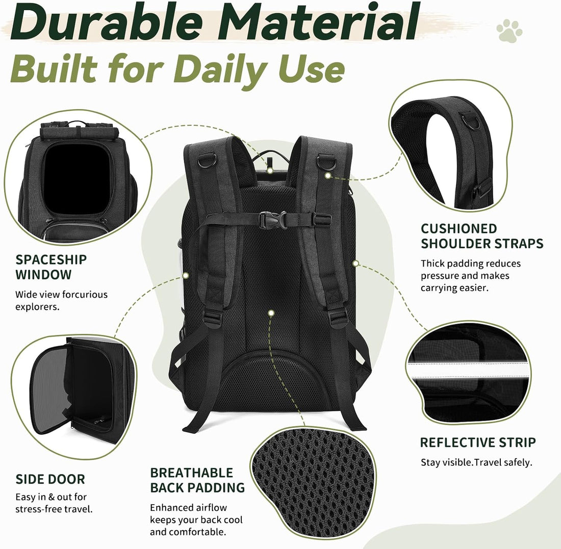 Apollo Walker Cat Carrier Backpack, Spacious, Stable and Breathable