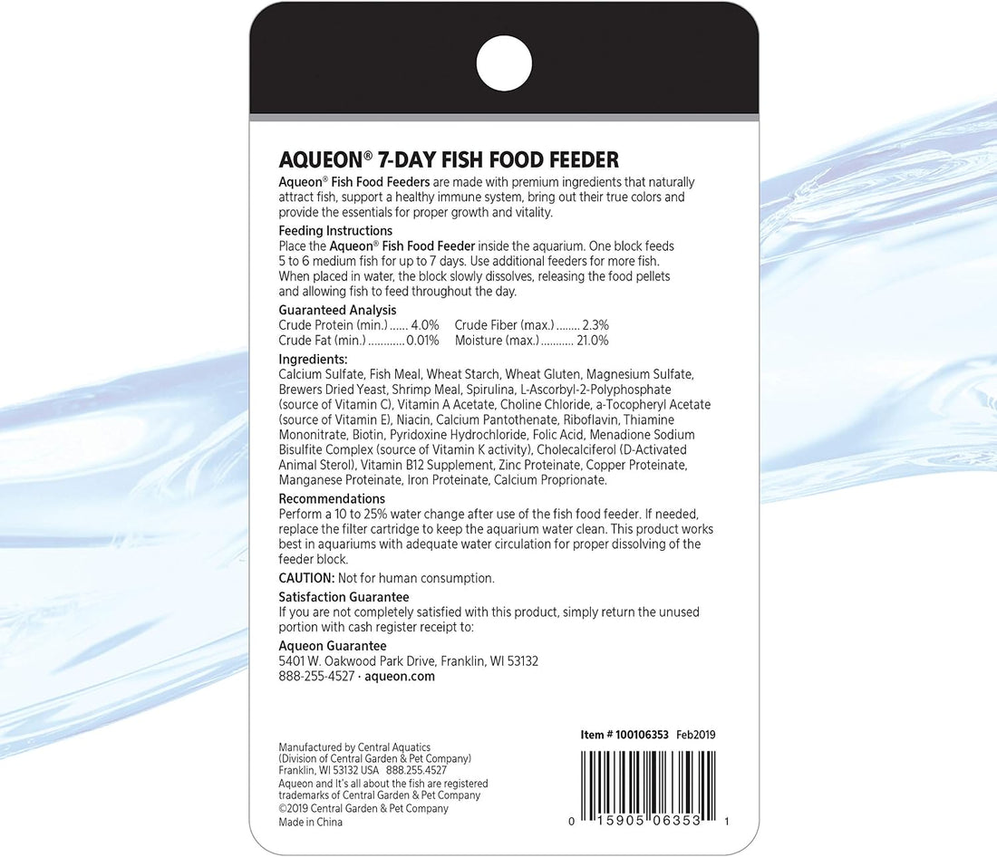 Aqueon Vacation Feeders 7 Day - 1 Pack