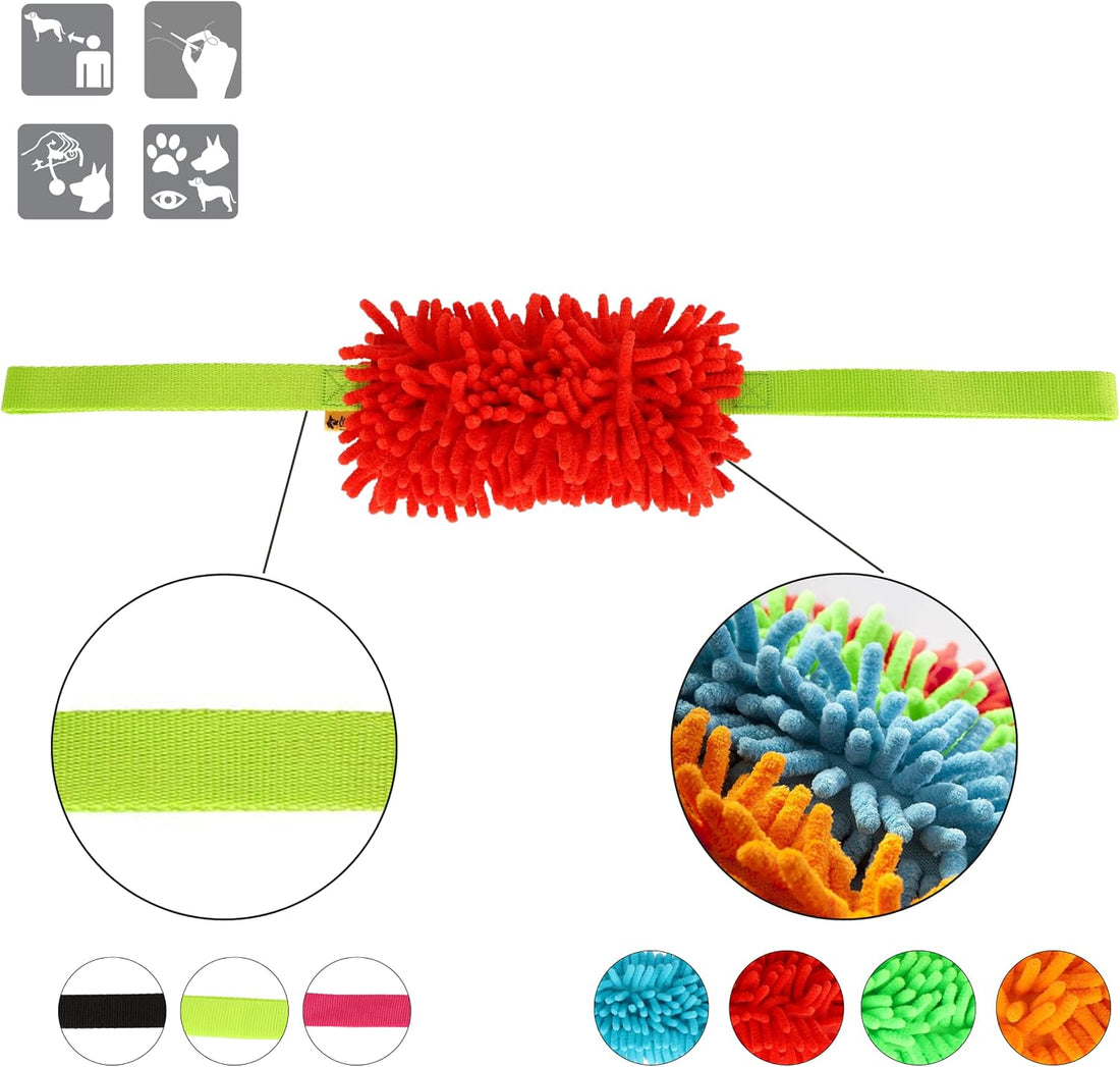 Dingo tug Toy with Handles, Microfiber, Color May Vary 23 in