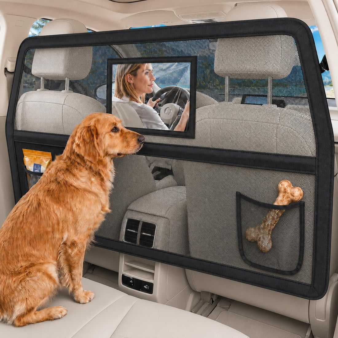 51'' Dog Car Barrier for Cars SUVs Trucks