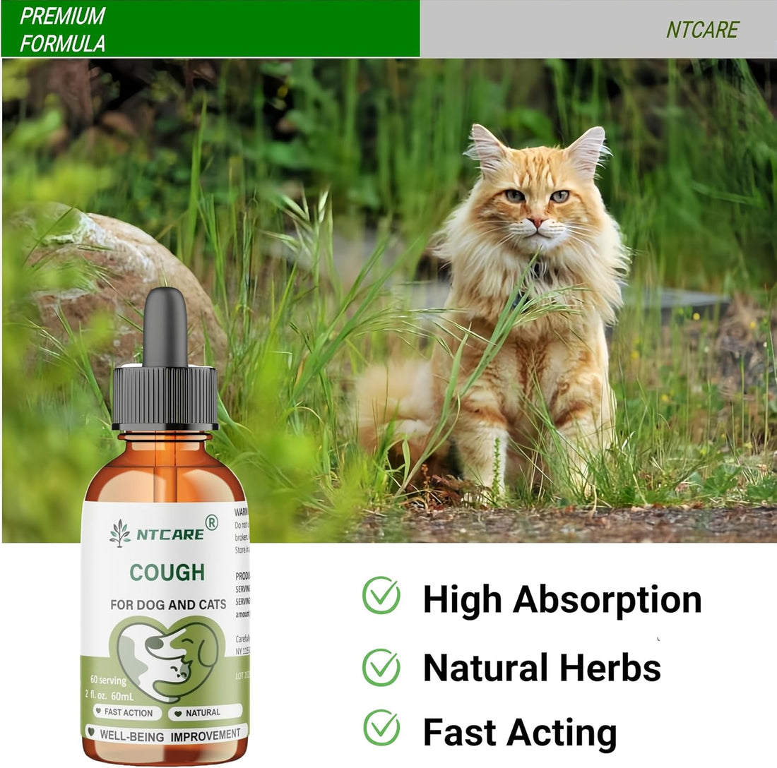 Kennel Cough Drops for Dogs & Cats, 2 Oz
