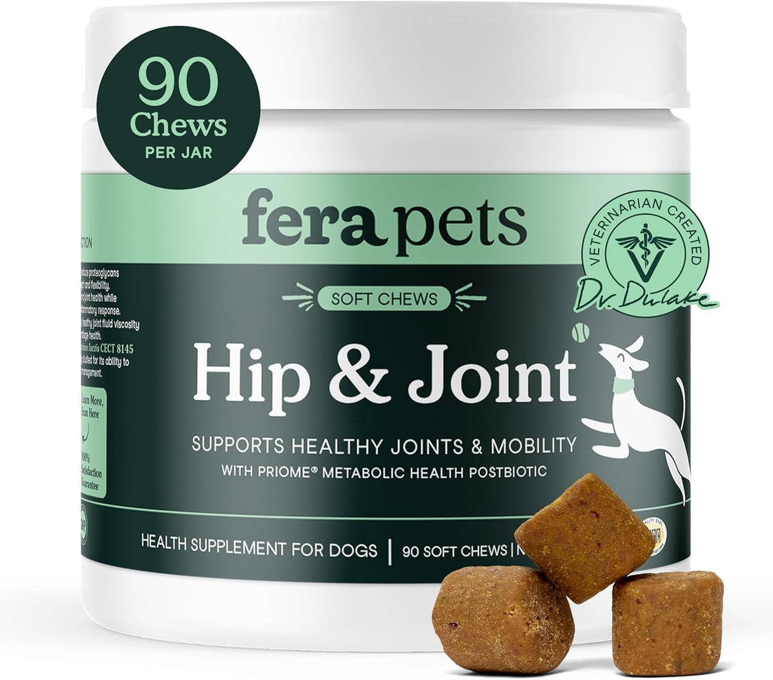 Fera Pets Hip & Joint Supplement for Dogs with Glucosamine