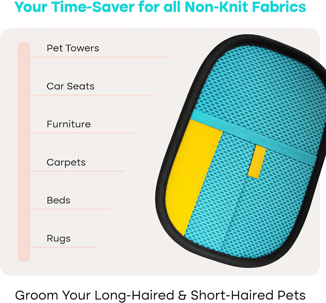 Uproot Clean Reusable Electrostatic Pet Hair Remover Glove for Any