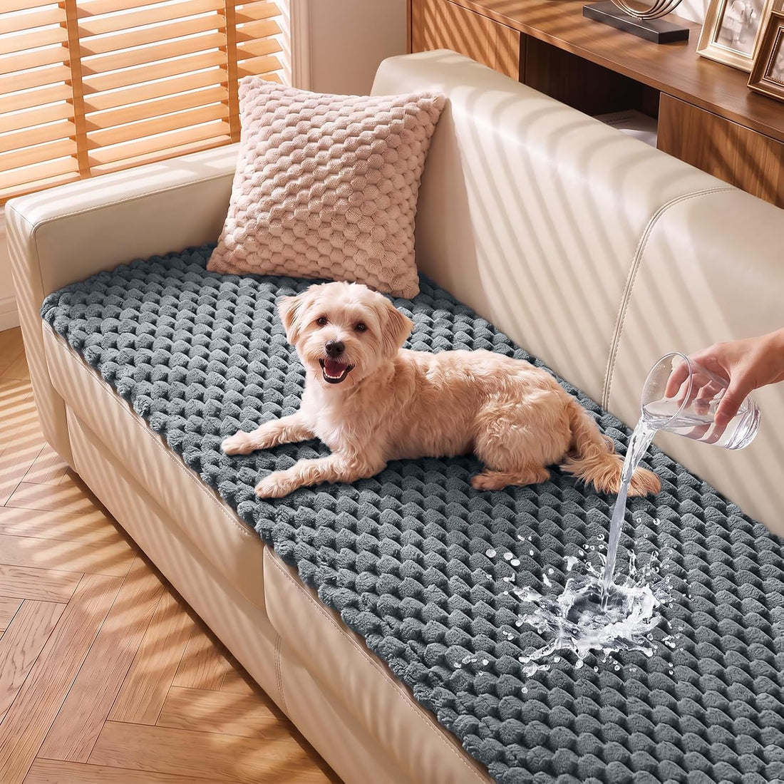 TAOCOCO 100% Waterproof Couch Cover for Dogs