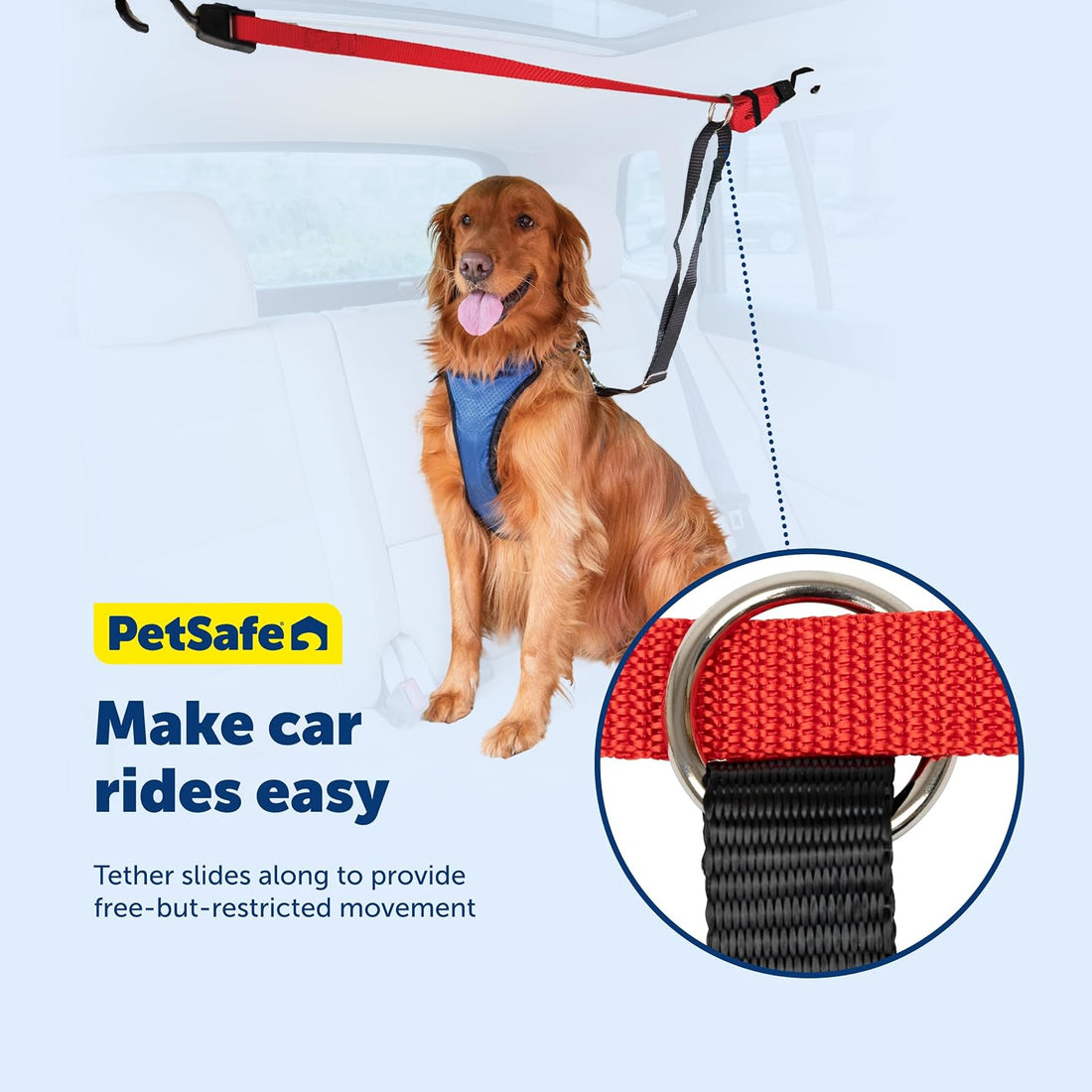 PetSafe Happy Ride Dog Zipline Car Leash