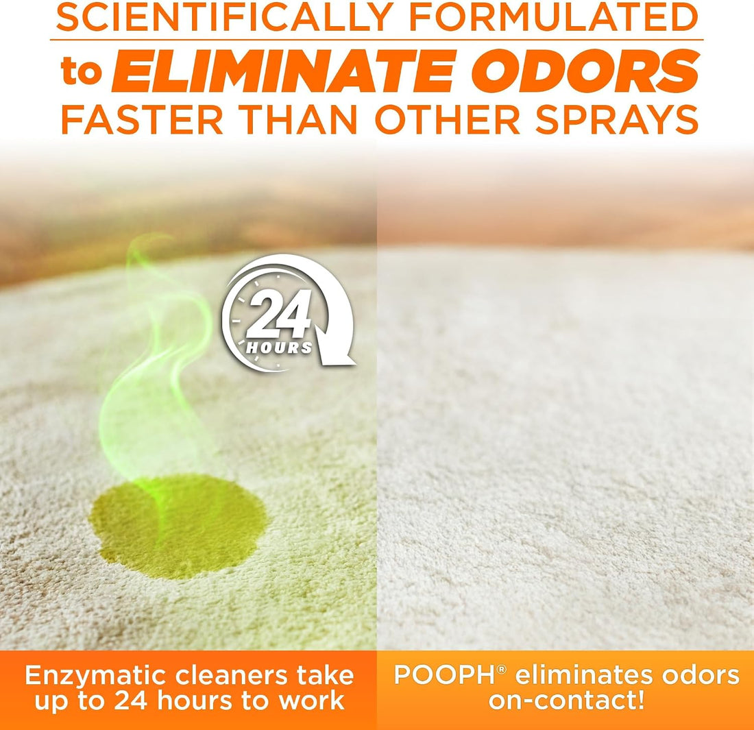 POOPH Kitty Odor Eliminator Spray for Cats, 32 fl oz