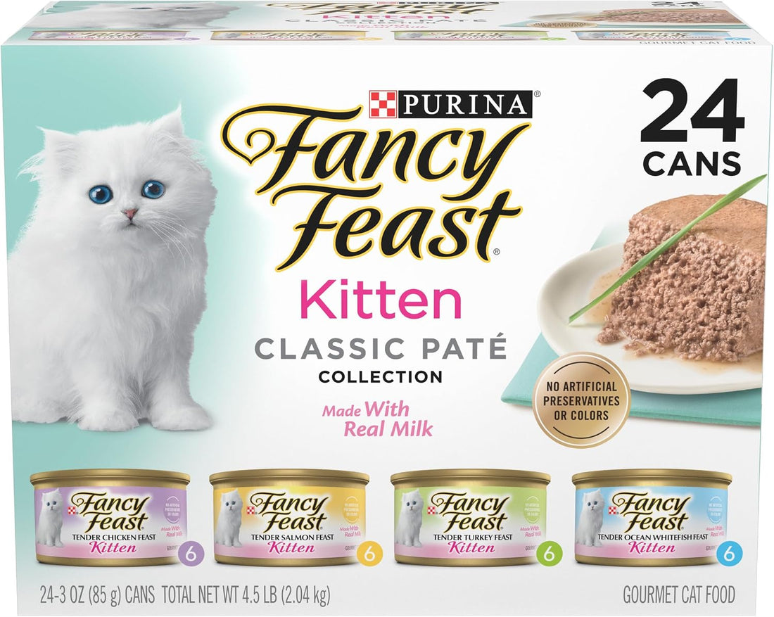 Purina Fancy Feast Tender Ocean Whitefish, Turkey