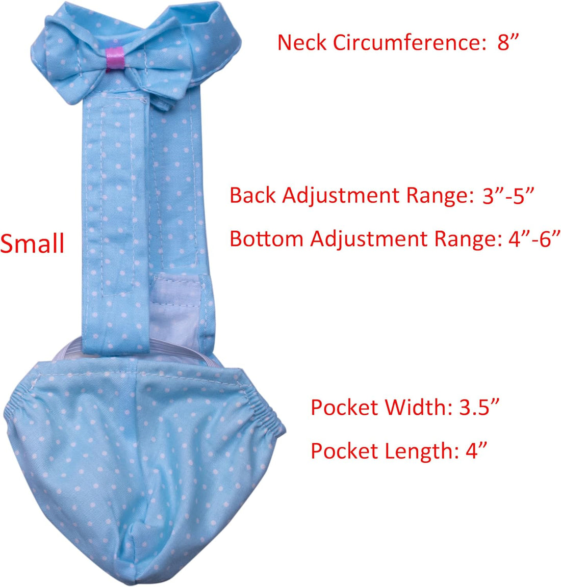 BestParts Adjustable Waterproof Diaper for Goose Duck Chicken S Size