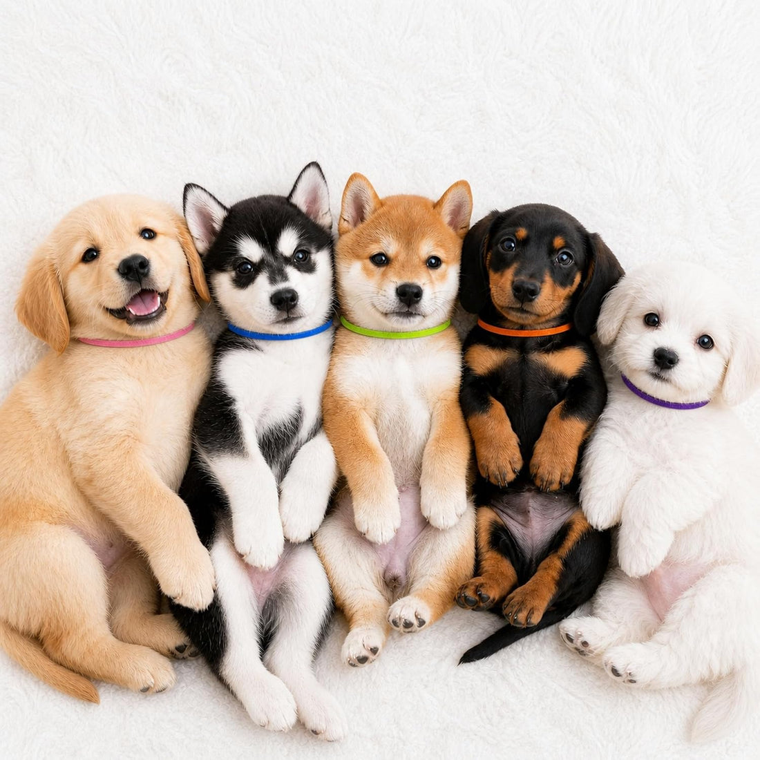 10 PCS Puppy Whelping Collars Set