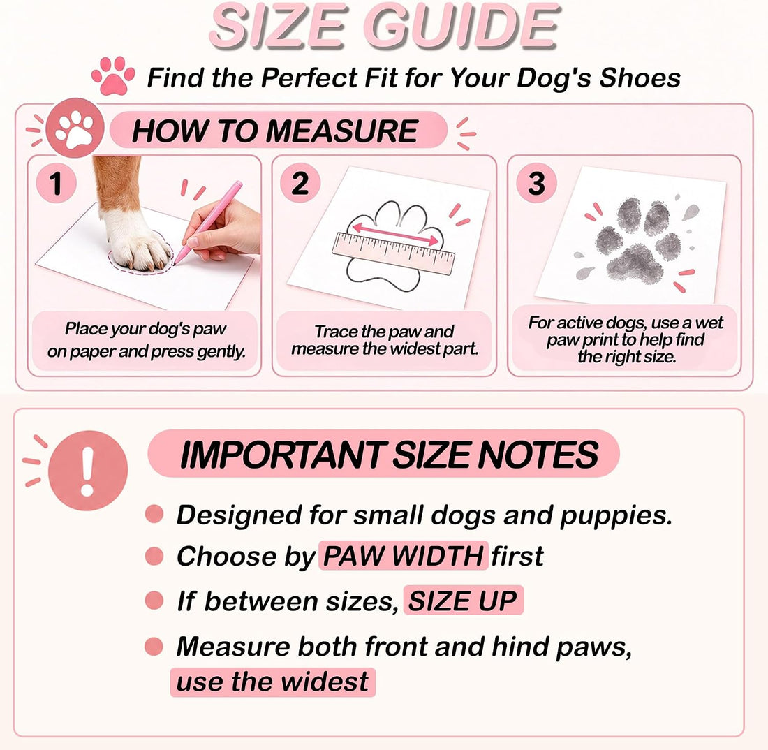 Dog Shoes for Small Dogs, Puppy Boots for Hot Pavement, Blue Size 3