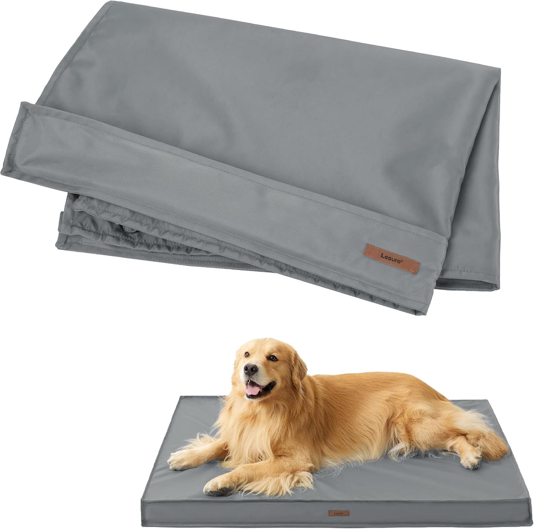 LE SURE Waterproof Dog Bed Cover Replacement, Medium 30x20x3in, Green