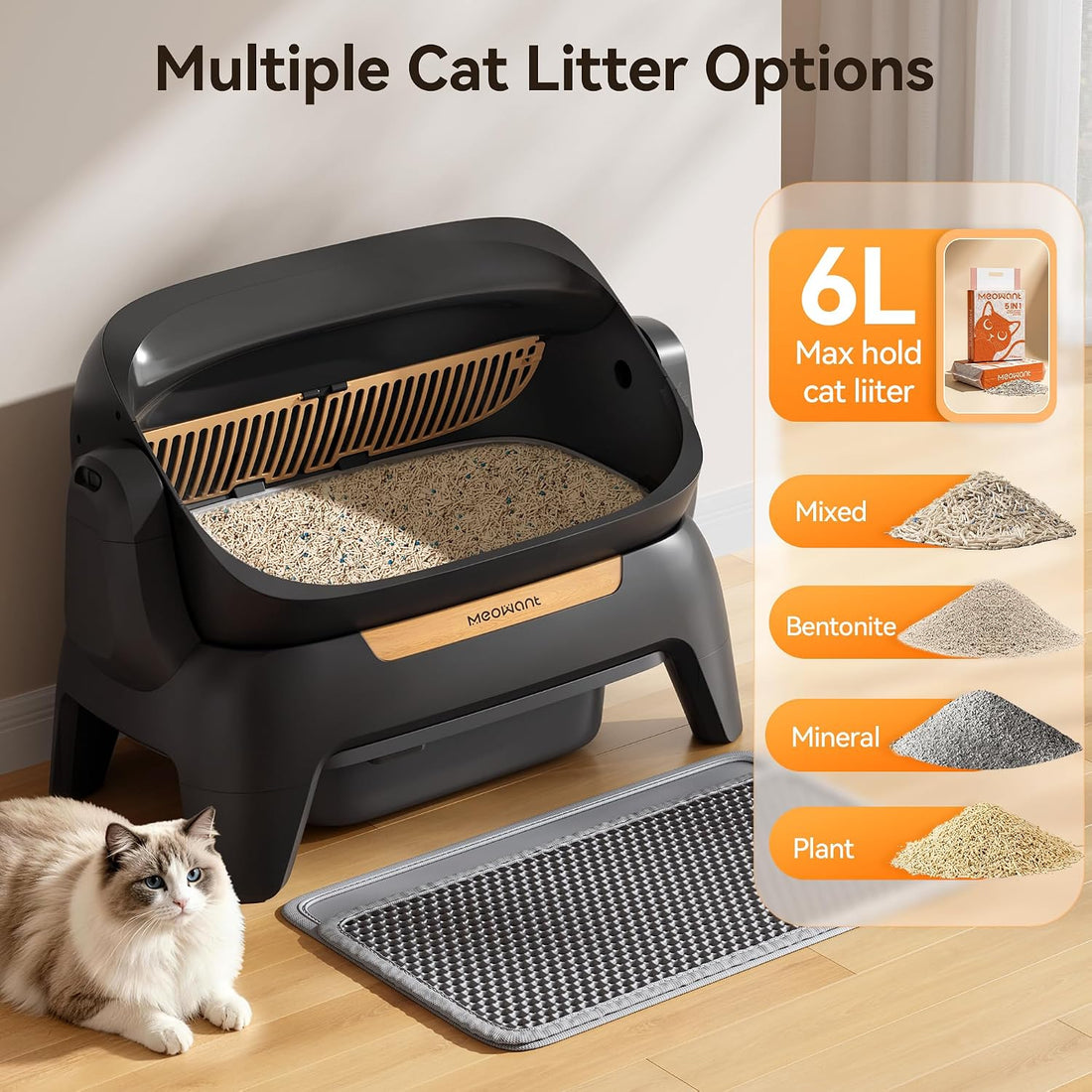 Meowant Extra Large Automatic Litter Box