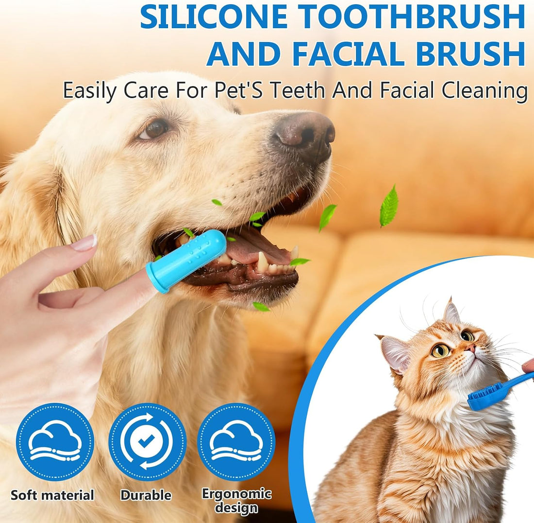 nooepc 6PCS Dog Washing Gloves Pet Grooming Gloves Dog Bath Supplies