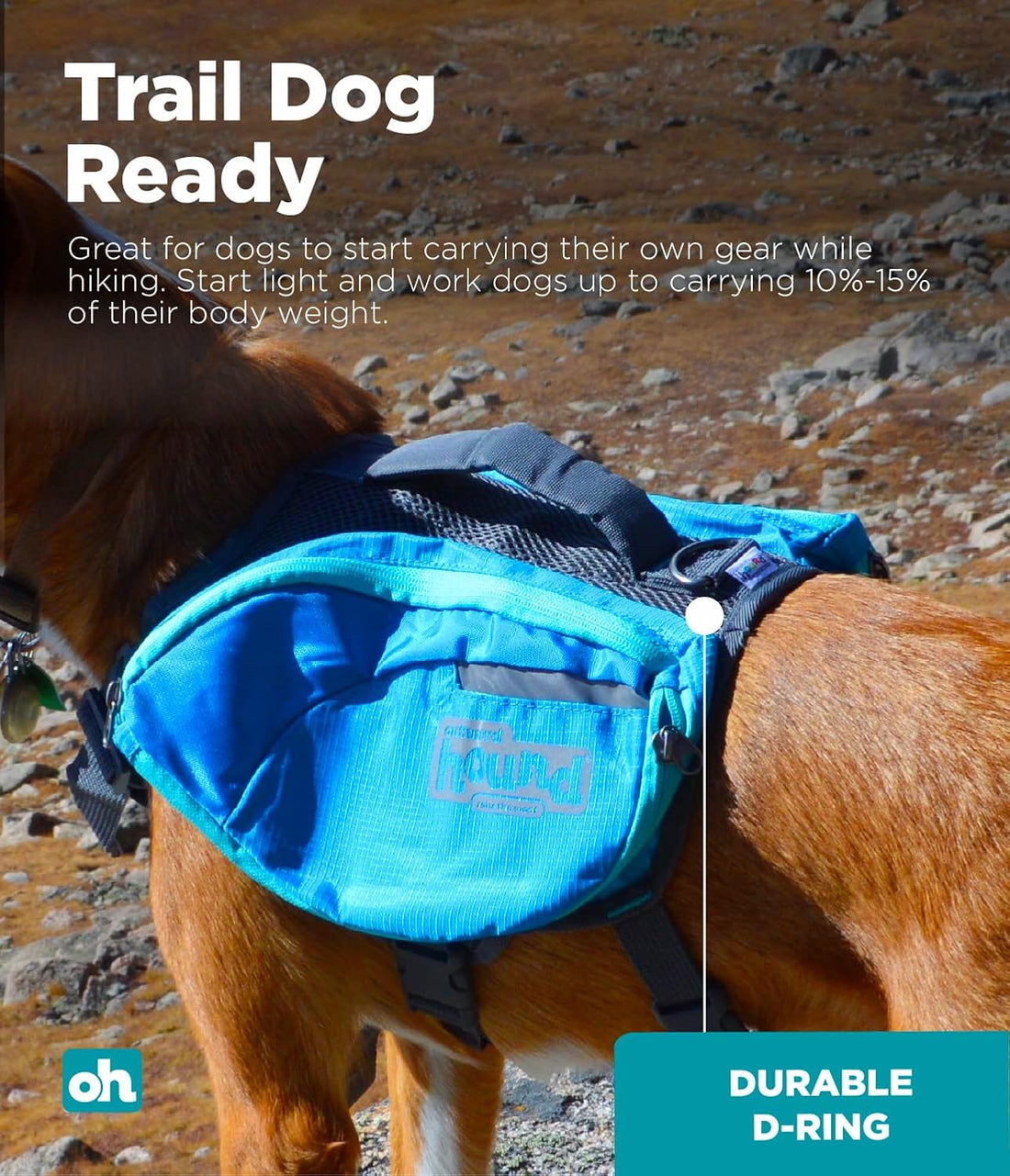 Kyjen Outward Hound The Quick Release Dog BackPack (Assorted, Medium)