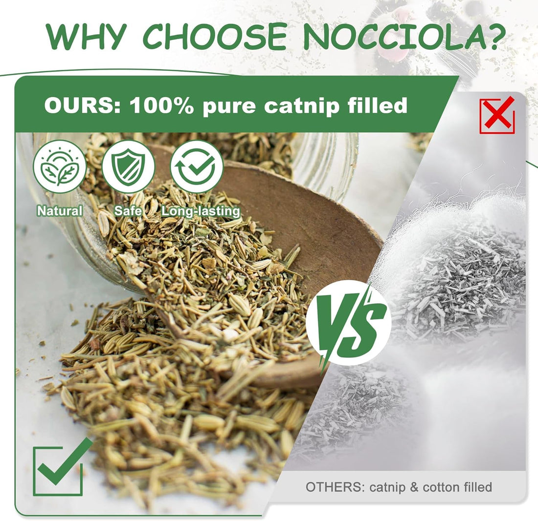 Nocciola 3 Pack Catnip Toys for Cats