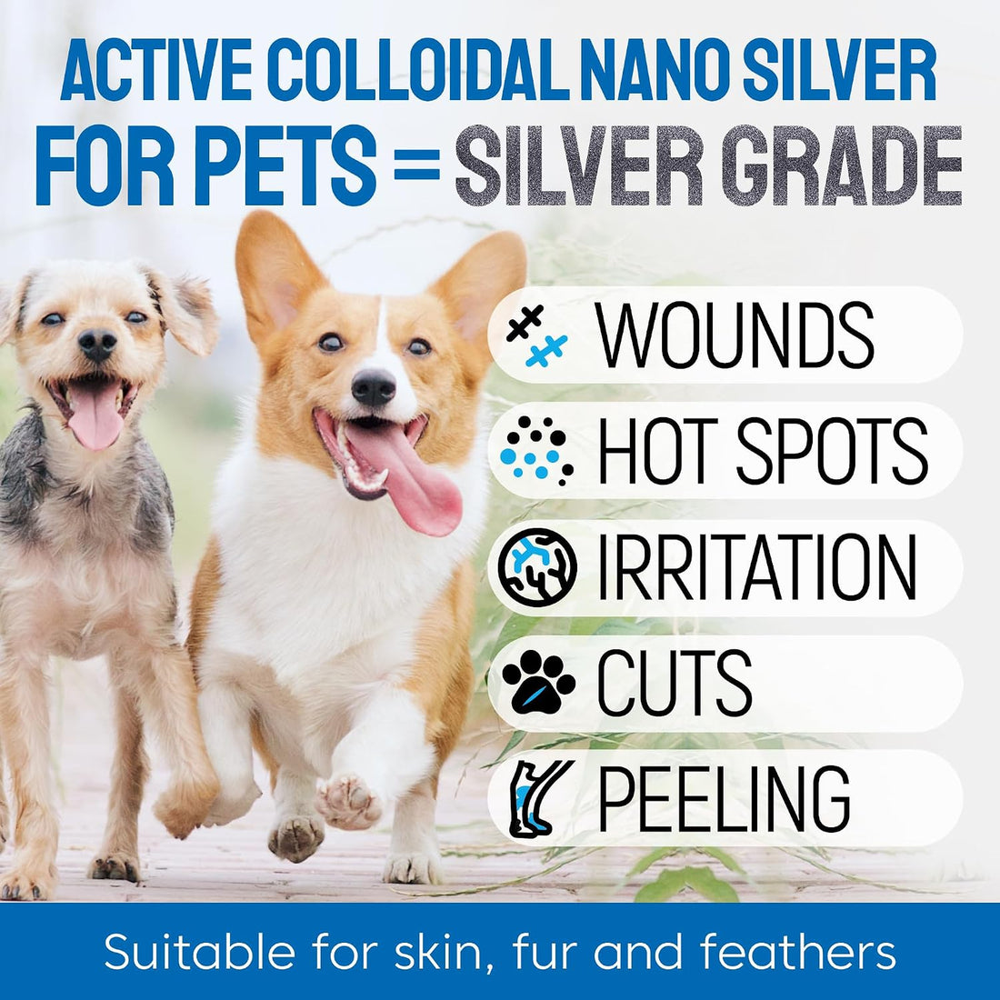 SILVER GRADE Wound Spray for Pets