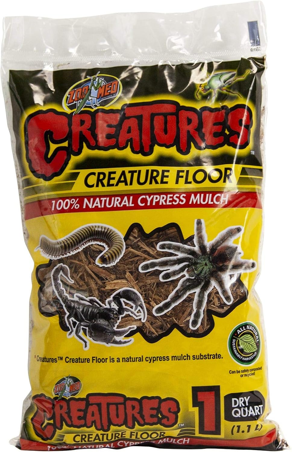 Zoo Med Creatures Creature Floor 1 Quart